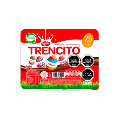 Huevitos de Chocolate Trencito Bandeja 125 grs