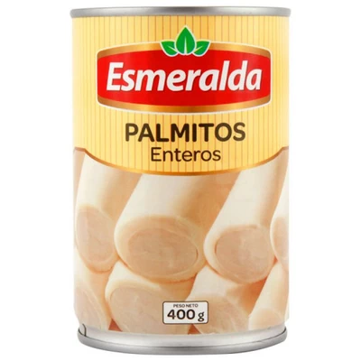 Palmitos Esmeralda Entero 400 Grs (220 Grs Drenado)