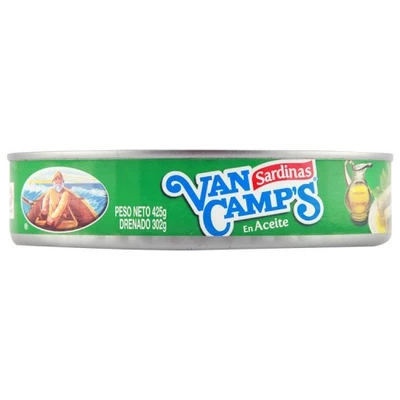 Sardina Van Camps Aceite 425 Gr (298Gr Drenado)