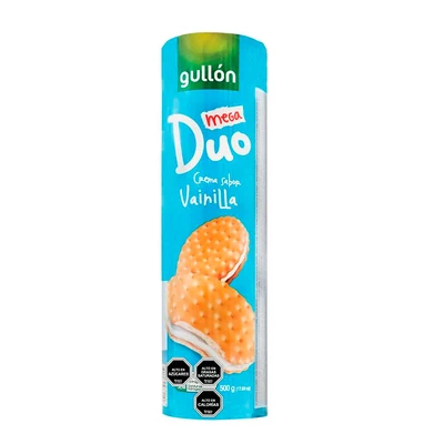Galleta Gullón Megaduo Vainilla 500 Gr