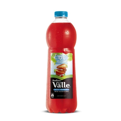Néctar Andina Frutilla Sin Azúcar Botella 1.5 Litros