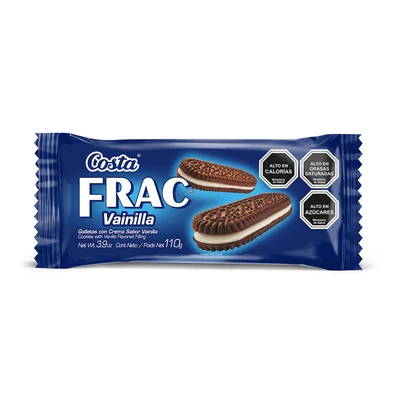 Galleta Frac Vainilla 110 Grs 