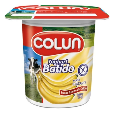 Yoghurt Colun Plátano 125 gr