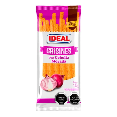 Grisin Ideal Cebolla Morada  120 Grs