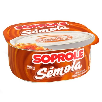 Semola Soprole Caramelo 140 Gr