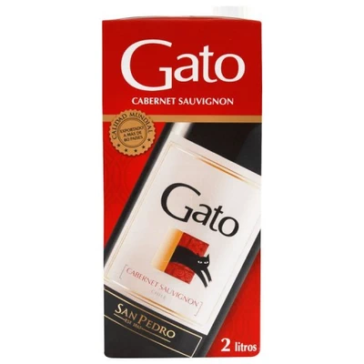 Vino Gato Tinto Tetra 2 L