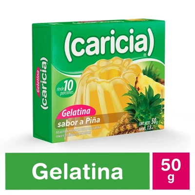 Gelatina Caricia Piña 50 Grs