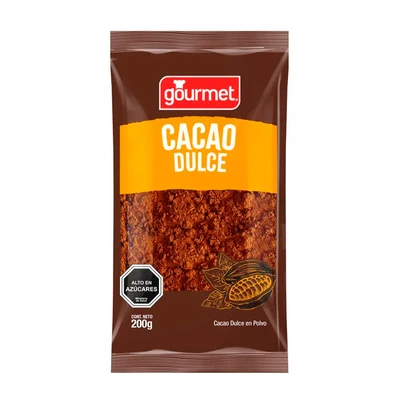 Cacao Gourmet Dulce 200 Grs