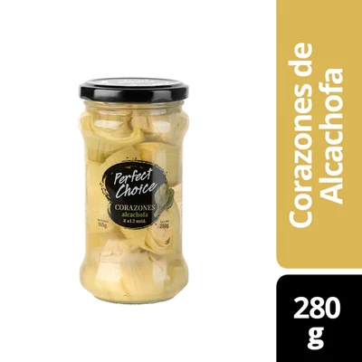 Alcachofa Perfect Choice Corazón 280 Gr (165 Gr drenado)