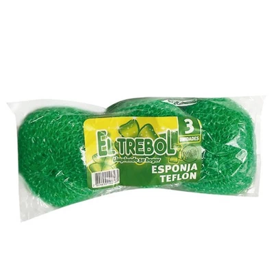 Esponja Teflon X 3 El Trebol
