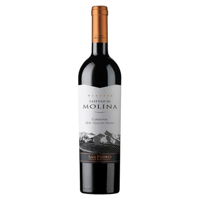 Vino Castillo De Molina Reserva Carmernere 750 cc