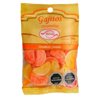 Gajos Merello Limón Naranja 90 Grs