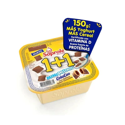 1+1 Mini Pillows C/Cuchara 150 gr