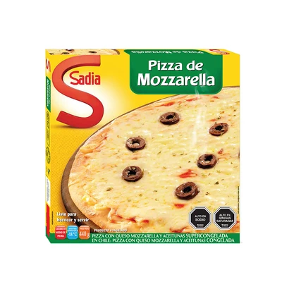 Pizza C/Queso Mozzarella Sadia 440 gr