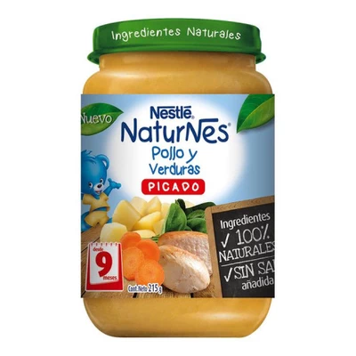 Picado Nestle Pollo Verdura 215 Grs