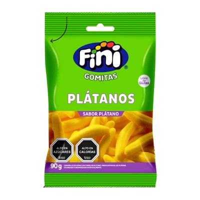 Gomita Finni Platano 90 Grs