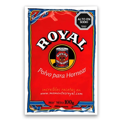 Polvo Hornear Royal Sobre 100 Grs