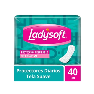 Protector Diario Ladysoft Clasico 40 Unidades
