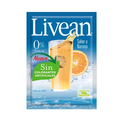 Livean Naranja 9 Grs