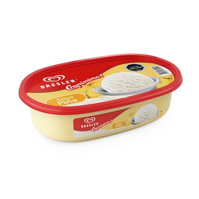 Helado Bresler Piña 1L