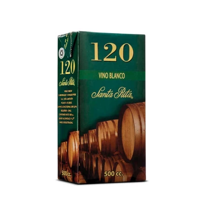 Vino 120 Blanco Tetra 500 cc