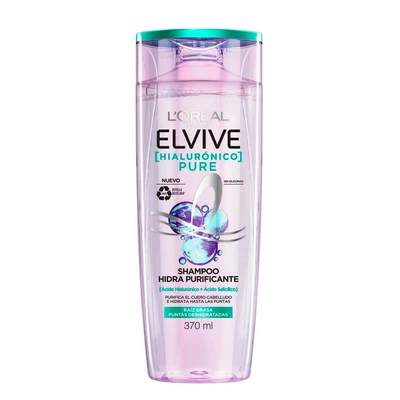 Shampoo Elvive Ha Pure X370 Ml