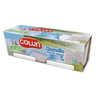 Quesillo Colun Sin Sal 320 Gr