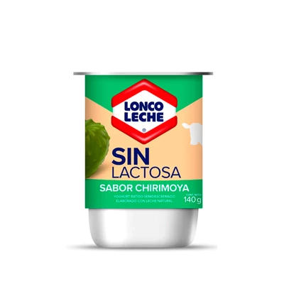 Yogurt Loncoleche Sin Lactosa Chirimoya 140 grs