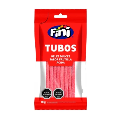 Gomita Fini Cinta Frutilla Acida 80 Gr