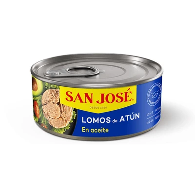 Atún San José Lomo Aceite 160 Gr (104 Gr Drenado)