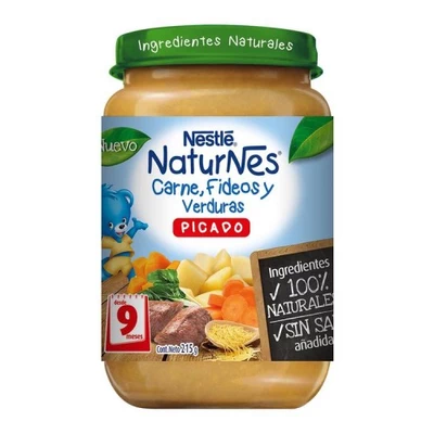 Picado Nestle Carne Verduras 215 Grs