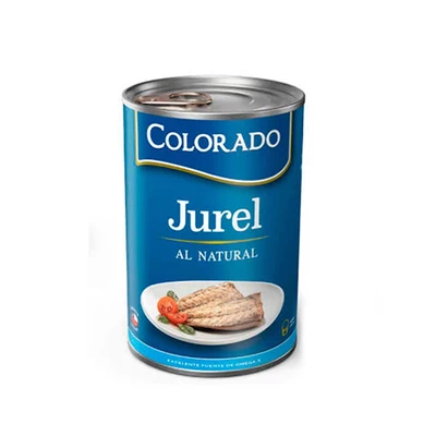 Jurel Colorado Natural 425 Grs (300 Grs Drenado)