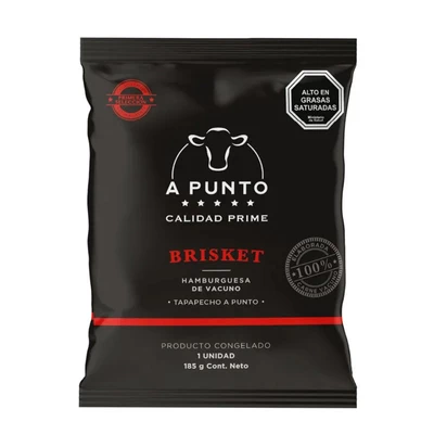 Hamburguesa Brisket A Punto 185 Grs