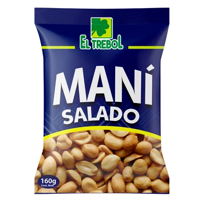 Maní Salado El Trebol 160 gr