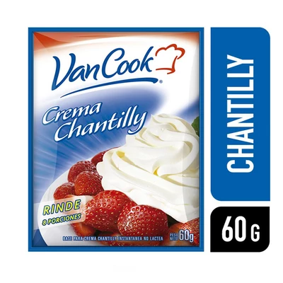Crema Chantilly Van Cook 3/4 sachet 60 gr