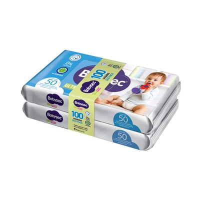 Toalla Húmeda Babysec Ultra 100 Und