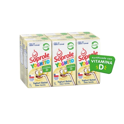 Pack Yoghito Tetra Vainilla 6 X 115 gr