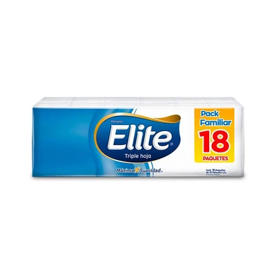 Pañuelo Bolsa Elite 18 Paquetes de 3 hojas