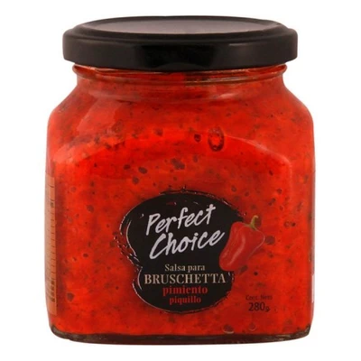 Bruschetta Perfect Choice Piquillo 280 gr