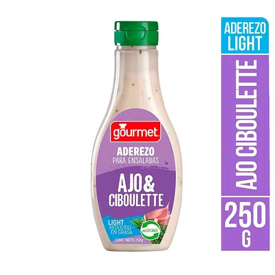 Aderezo Ensalada Ajo Ciboulette 250 Gr