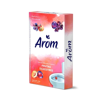 Desinfectante Wc Arom Frutas Silvestres 40 Grs
