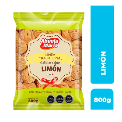 Galletas Abuela Maria Limón 800 Gr
