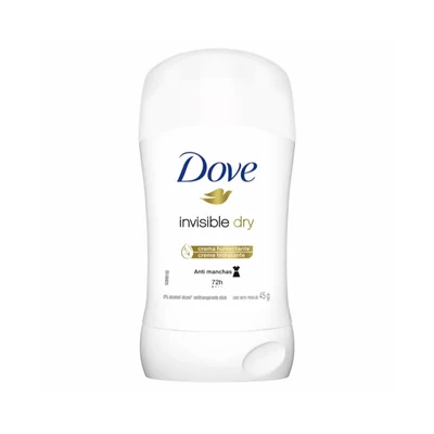 Desodorante Dove Barra Invisible Dry 45 Grs
