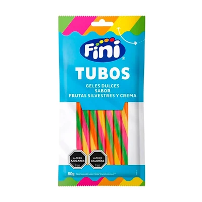 Gomita Fini Tubo Twister Dulce 80 Gr