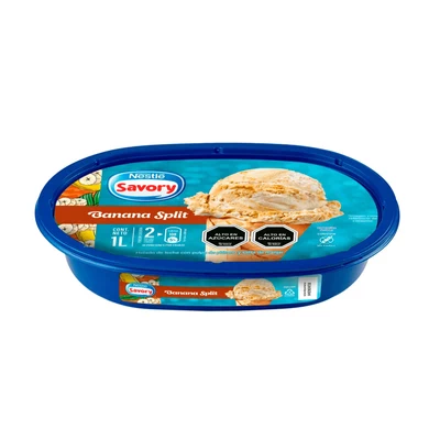 Helado Savory Banana Split Litro
