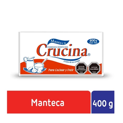 Manteca Crucina  x 400 Grs
