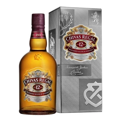 Whisky Chivas Regal 12 Años 750 cc