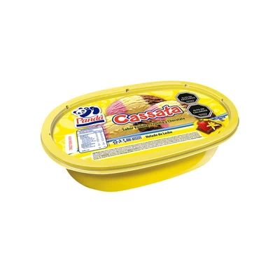 Casata Panda Trisabor Ovalada 1 Lt