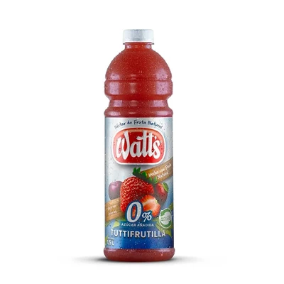 Néctar Watts Light Tutifrutilla 1.5 Litros