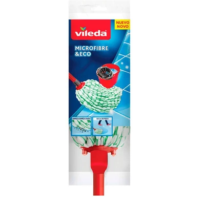Eco Mop Microfibra C/M Und